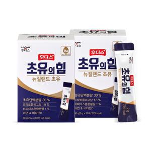 후디스 초유단백질 스틱 초유의 힘 2개 (총60입 2개월분)
