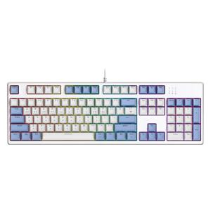 K8200 PRO 스카이블루 아이스큐브 키캡 게이밍키보드 클릭
