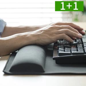 1+1 손목보호 마우스패드 메모리폼 쿠션 키보드 장패드