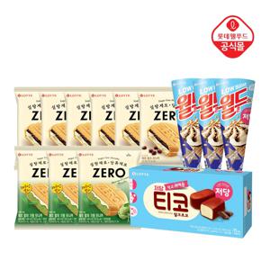 제로 칼로리, 가벼운 디저트 타임 저당 티코, 저당 월드콘,제로 모나카 등 13개입