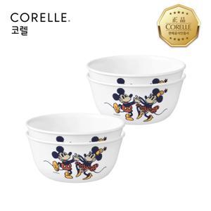 미키 빈티지 면기 4P 세트