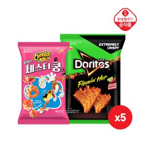 치토스 돌아온 체스터 쿵 55gx5봉+도리토스 사우어칠리라임 70gx5봉