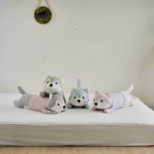 냉감 롱쿠션 강아지인형