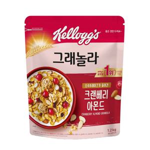 크랜베리 아몬드 그래놀라 1200g*1개