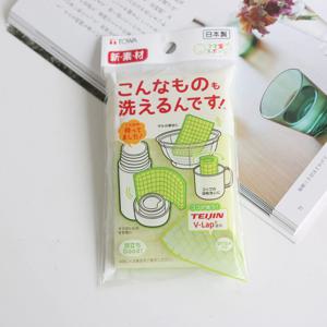 일본 TOWA 좁은 틈새 스펀지 수세미
