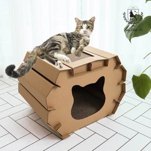 고양이 펌킨 스크래쳐 하우스