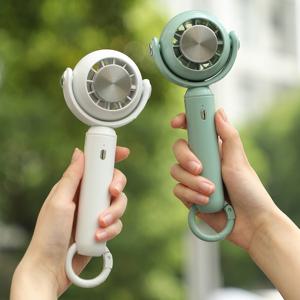 휴대용 냉각 손선풍기 스탠딩겸용 무선 에어컨 쿨팬