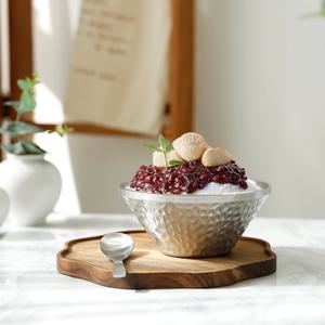 이중 스텐 빙수볼 2호(13cm)