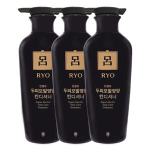진생보 두피모발영양 컨디셔너 400ml x3