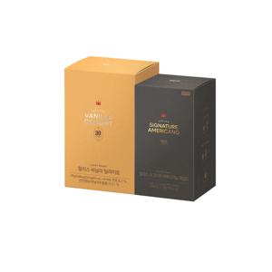 바닐라딜라이트 30T+시그니처 아메리카노 미니 마일드 100T