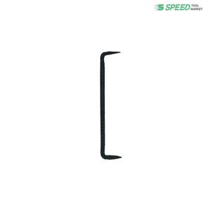 칼라 ㄷ자 꺽쇠말뚝 30cm 13mm (검정) 주문제작 쇠말뚝