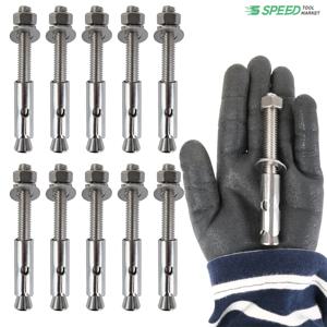 3/8 스텐 셋트앙카볼트 10mm 길이 100mm 10개 세트 앙카