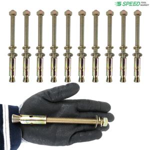 3/8 철 세트앙카볼트 10mm 길이 150mm 10개 콘크리트 세트 앙카