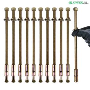 3/8 철 세트앙카볼트 10mm 길이 250mm 10개 콘크리트 세트 앙카