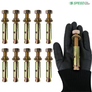 1/2 철 세트앙카볼트 12mm 길이100mm 10개 콘크리트 세트 앙카