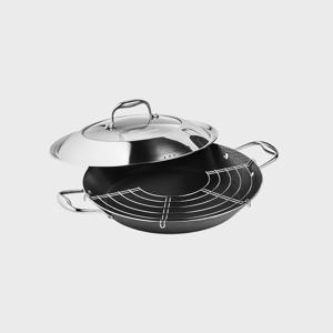 빠에야팬 멀티 후라이팬 36cm 세트 (뚜껑포함, 세라믹 IH 코팅)