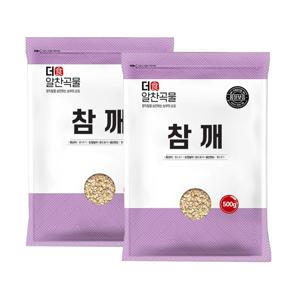 24년산 참깨 1kg (500g*2봉) / 중국 깨