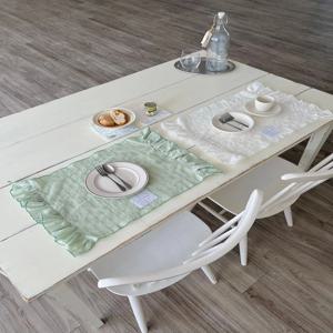 폼폼 pompom kitchen cloth 키친 크로스 테이블 매트 가전 덮개