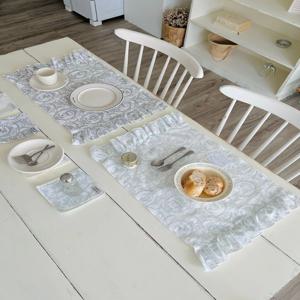 티 타임 tea time kitchen cloth 키친 크로스 테이블 매트 가전 덮개