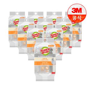 버블버블 그레이 스펀지 수세미 2+1입 x 10개