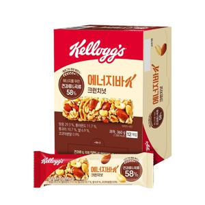 에너지바 크런치 (30g*12개입)*1개