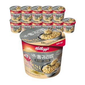 100% 통귀리밥 오트밀 즉석컵밥 50g*12개