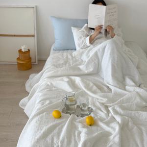 디어썸머 린넨시어서커 이불/패드 세트 (SS,Q)_3color