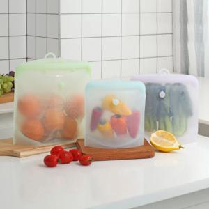 이유식 실리콘 보관 스탠딩 지퍼백 3종 (500ml/1000ml/1500ml)