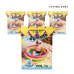 쿠잉 Summer 에어드라이 팬티 기저귀 키즈(XXXL) 18매x 4팩