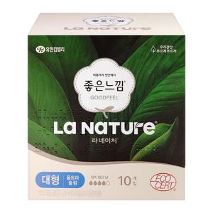 좋은느낌 유기농 라네이처 울트라 대형 10P X 1팩