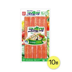 한성 크래미 김밥용 120g*10개 맛살 게살 게맛살 꽃맛살 크라비아 크랩