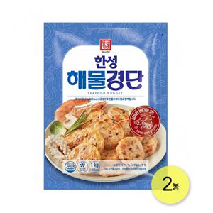 한성 해물경단 1kg*2봉 동그랑땡 완자 냉동