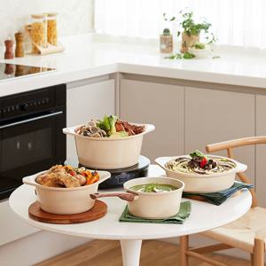 루나 세라믹 IH인덕션 냄비 4종세트