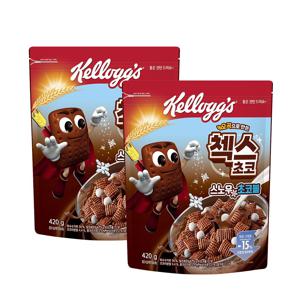 오곡으로 만든 첵스초코 스노우초코볼 420g*2개