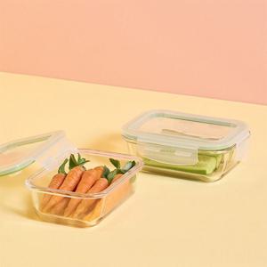 브리즈 유리밀폐용기 직사각 2종