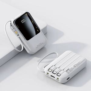 보스위즈 22.5W 10000mAh 5핀 C타입 8핀 충전케이블내장 고속충전 보조배터리