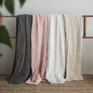 여름 홑이불 린넨 인견 비스코스 피그먼트 SS 침구 (4colors)