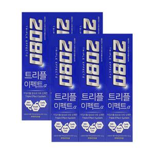 2080 트리플이펙트치약 후레쉬민트 120g 3입 x2