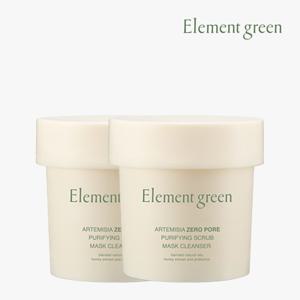 쑥 제로포어 퓨리파잉 스크럽 마스크 클렌저 2개