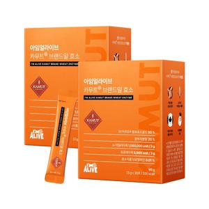 브로멜라인 발효 곡물 콤부차 카무트 브랜드밀 효소 3g*60포