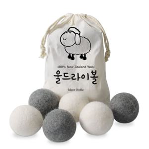 천연양모100% 6P 울드라이어볼 건조기볼
