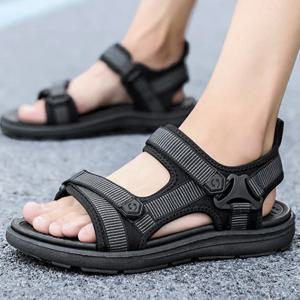 남성샌들 255~265mm PVC 미끄럼방지 비치 물놀이 아쿠아 스포츠샌들 여름 슈즈