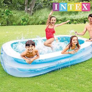 INTEX 사각패밀리풀 56483 어린이 풀장