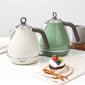 [리퍼] 미개봉 I 레트로 빈티지 무선 전기주전자1.7L 그린/아이보리 택1