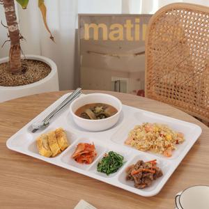 강화 멜라민 식판-학교 병원 성인 배식판