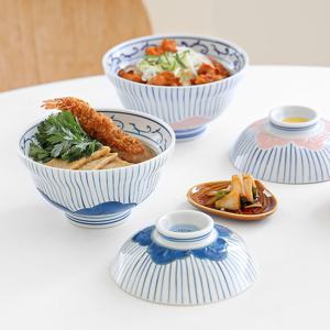 소노리 돈부리 그릇 세트 2p (2colors) 규동 덮밥 텐동 우동 일본 일식 그릇 면기