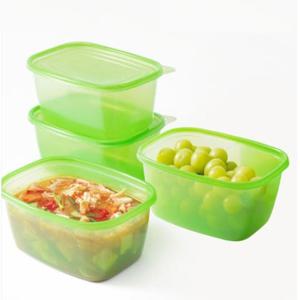밀폐용기 그린박스 반찬통 과일 야채 보관용기 세트 1.8L 2p+2p