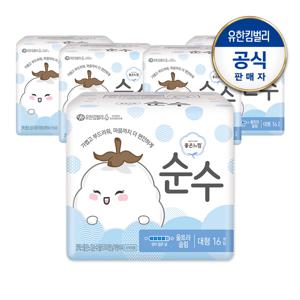 좋은느낌  순수 울트라슬림 날개 대형 16px5팩