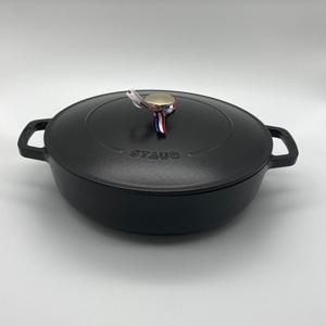 [리퍼]B품 시스테라 전골냄비 28cm, 블랙