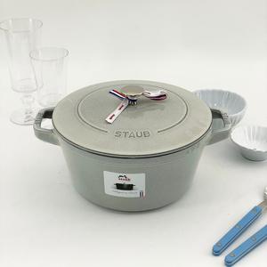 [리퍼] B품 원형 꼬꼬떼24cm 깊은형, 화이트트러플